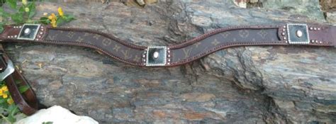 Louis Vuitton Custom Horse Headstall & Breast Collar Set.